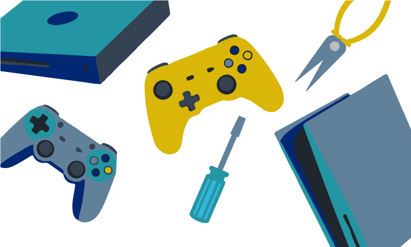 ゲーム機器買取・販売事業